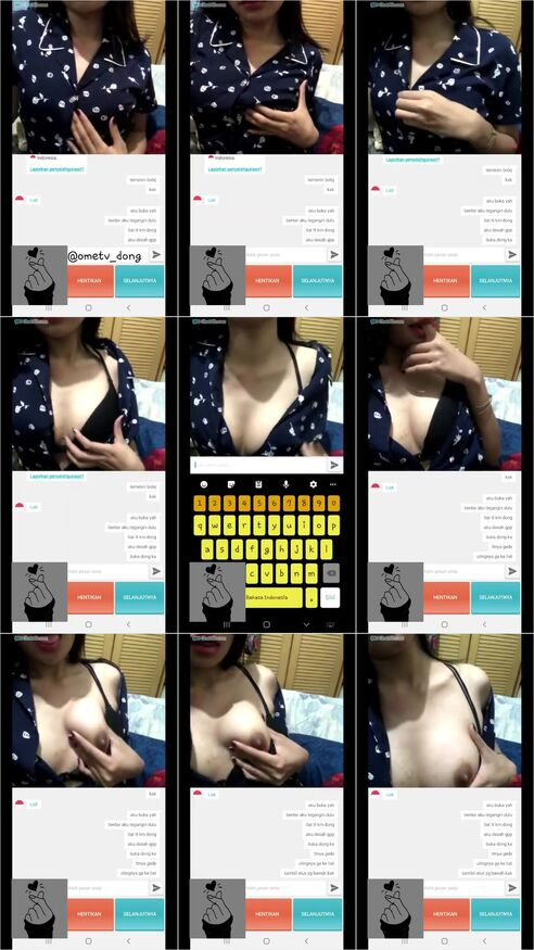 Ome TV Cewe Sange Pengen Liat Joni