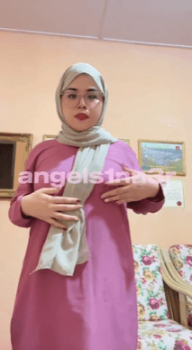 USTADZAH YANG LAGI VIRAL COLMEK KETIKA SUAMI LAGI KERJA