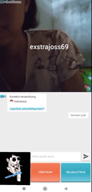 Main OmeTV ketemu ABG sange langsung spil toket